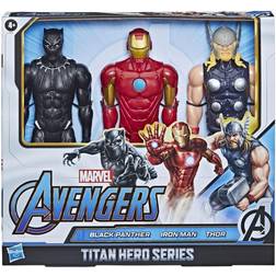Hasbro Marvel Avengers Black Panther Iron Man Thor, [Levering: 2-3 dage]